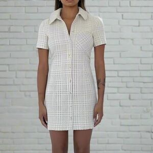 Rumored “Notting Hill” Tweed Mini Dress